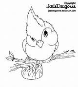 Pages Coloring Choose Board Birdy Drawings sketch template