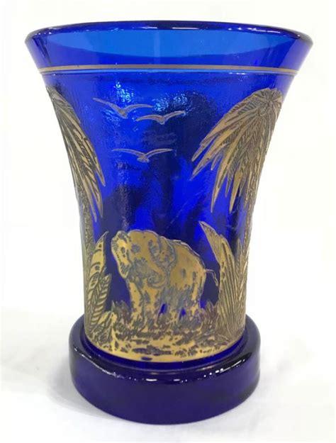 Moser Art Glass Vase