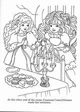 Lady Locks Lovely Coloring Book Pages Begining Edited Choose Board sketch template