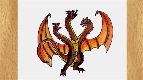 draw  head dragon  dragon drawing tutorial youtube