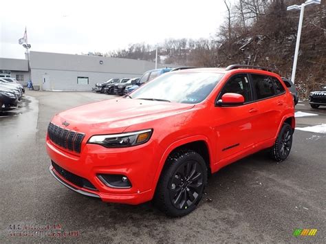 jeep cherokee limited   spitfire orange  sale