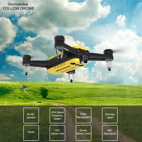 buy geniusidea follow drone mp selfie drone