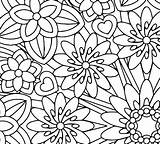 Mindfulness Coloring Pages Kids Flowers Mindful Printable Colouring Sheets Easy Flower Adult Bestcoloringpagesforkids Pattern Leaf Choose Board sketch template