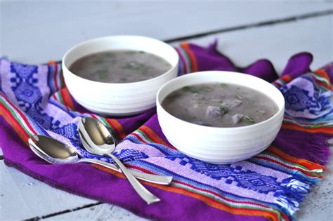 Purple Potato Soup Thyme And Love
