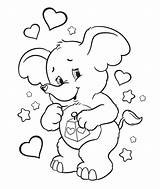 Care Coloring Pages Bears Bear Cousins Printable Colouring Sheets Kids Valentines Elephant Cartoon Baby Heart Books Templates Print Valentine Coloringfolder sketch template