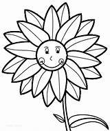 Girassol Sonnenblumen Colouring Girasoli Sunflowers Sorridente Cool2bkids Stampare Zum Colorironline Categorias Getdrawings sketch template