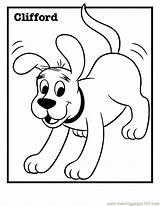 Clifford Coloring Pages Dog Red Big Print Printable Cartoons Colouring Color Cartoon Pdf Kids Popular Coloringhome Coloringonly Little Library Clipart sketch template