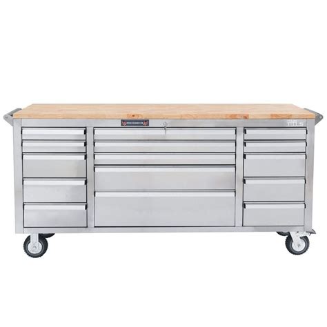 Yourtools 72 In 15 Drawer Tool Chest Silver Y1572s The