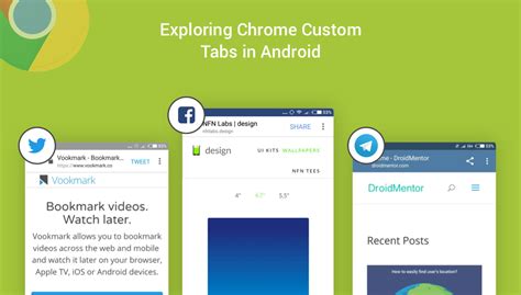exploring chrome custom tabs  android