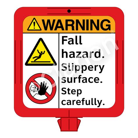 warningfall hazard  sign