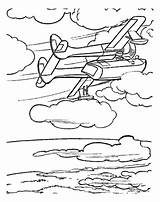 Coloring Sky Flying Spin Pages Airplane Tale Color Categories Supercoloring sketch template
