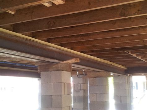 deepsouth shoring steel  piers installed