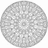 Coloring Printable Medium Difficulty Sheets Mandala Pages Skills sketch template