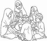Ramadan Islamic Ramadhan Mewarnai Miraj Isra Quran sketch template