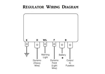wiring diagram  lucas voltage regulator wiring diagram