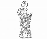 Bioshock Coloring Armor Pages Template Printable sketch template