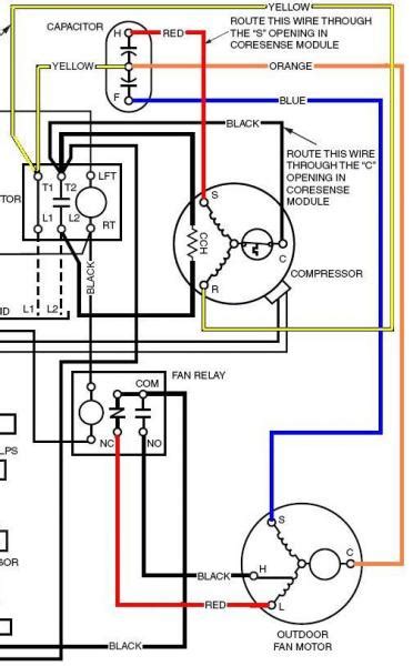 condenser fan motor wiring diagram collection faceitsaloncom