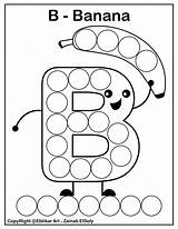 Dot Activities Alphabets Freepreschoolcoloringpages sketch template