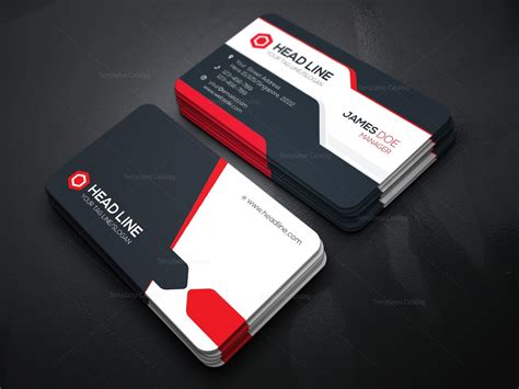stylish visiting card template  template catalog