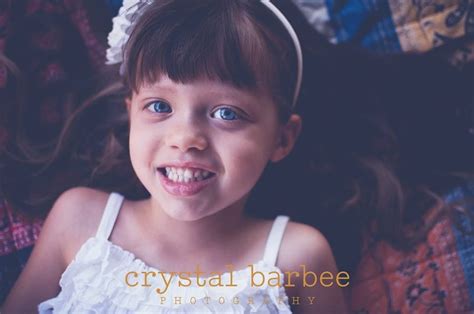 Beautiful Blue Eyed Girl Four Year Olds Fun Photo Shoot Newborn