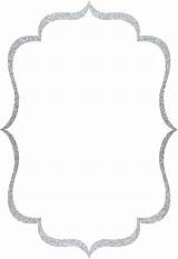Borders Label Border Shapes Frames Printabell Create Silver Transparent Choose Board Automatically Start Clipart Decorations Birthday Girl Pinclipart Printable sketch template