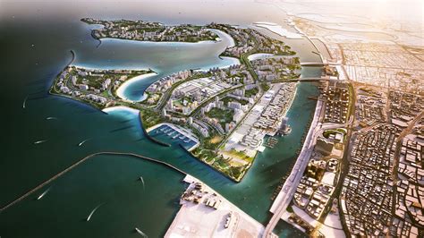 waterfront developments flowing  dubai mansion global