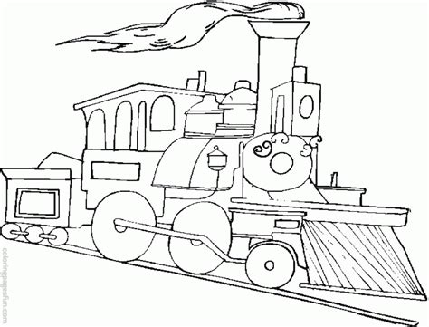trains coloring pages coloring home