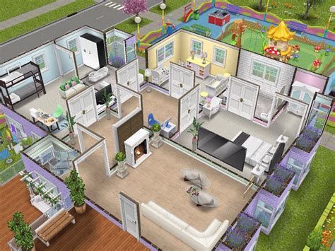 house  pastel family home level  sims simsfreeplay simshousedesign  sims sims