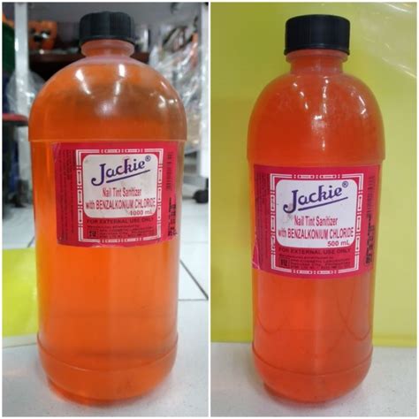 jackie nail tint sanitizer  benzalkonium chloride shopee philippines
