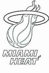 Coloring Pages Heat Bulls Basketball Miami Chicago Name Printable Logo Logos Nba Color College First Getcolorings Personalized Sheets Create Drawing sketch template