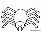Spider Coloring Halloween Printable Pages Kids Spiders Color Print Sheets Colouring Cute Drawing Letter Sheet Snake Bigactivities Book Week Fun sketch template