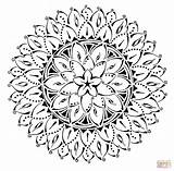 Mandala Colorare Tribales Tribale Disegno Florales Disegnare sketch template