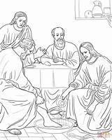 Jesus Coloring Washing Feet Disciples Supper Pages Last Washes Printable Color Bible Kids Unconditional Holy Week Visit Getcolorings Colorings La sketch template