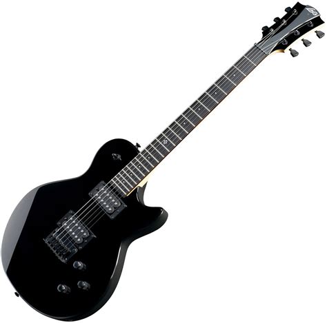 lag imperator  hh ht rw black guitare electrique solid body noir