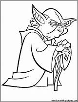 Yoda Simple Coloring Pages Getdrawings Drawing sketch template