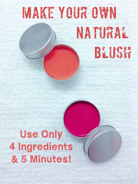 diy beauty  natural cream blush  scents natural spa