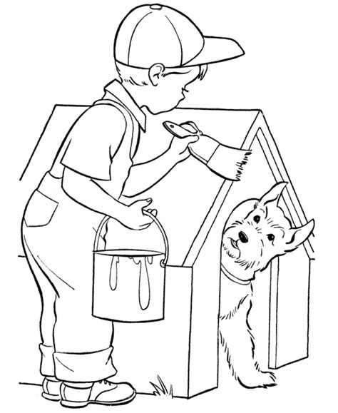 painting coloring page coloring home