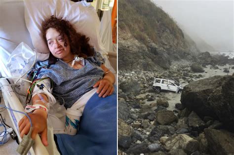 Woman Recalls Week At Bottom Of Cliff After Car Crash