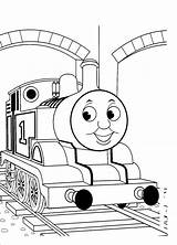 Train Coloring Pages Printable Kids Thomas sketch template