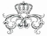 Crown Coloring Pages Royal King Adult Symbol Princess Queen Adults Printable Crowns Kings Medieval Drawing Queens Tiara Print Color Chandelier sketch template
