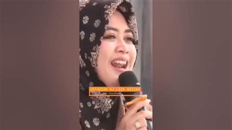 Ustadzah Hj Liza Azizah Sholawat Badar Youtube
