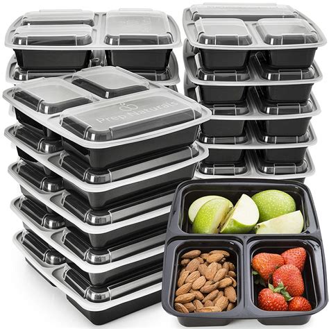 buy meal prep containers  compartment plastic food containers