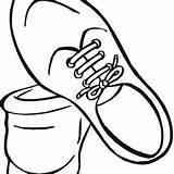 Coloring Dutch Wooden Shoes Template sketch template