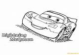 Lightning Mcqueen Cars Coloring Color Pages Coloringpagesonly sketch template
