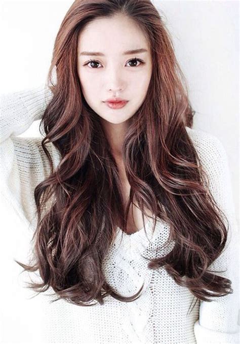 Formidable Korean Curly Hairstyle 2015 Cool School Dance Hairstyles For