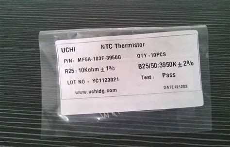 radial leaded epoxy resin coated 10k ntc thermistor for measuring