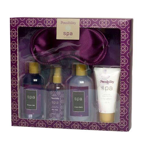 spa relax gift set possibility