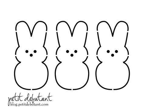 easter templates easter bunny template easter printables