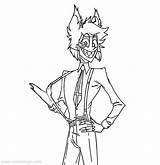Hotel Hazbin Alastor Coloring Sheets Character Xcolorings 1024px 73k Resolution Info Type  Size Printable sketch template