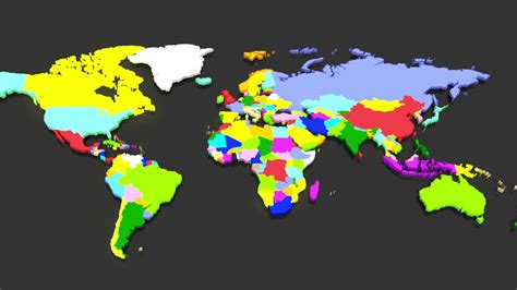 blender    world map youtube